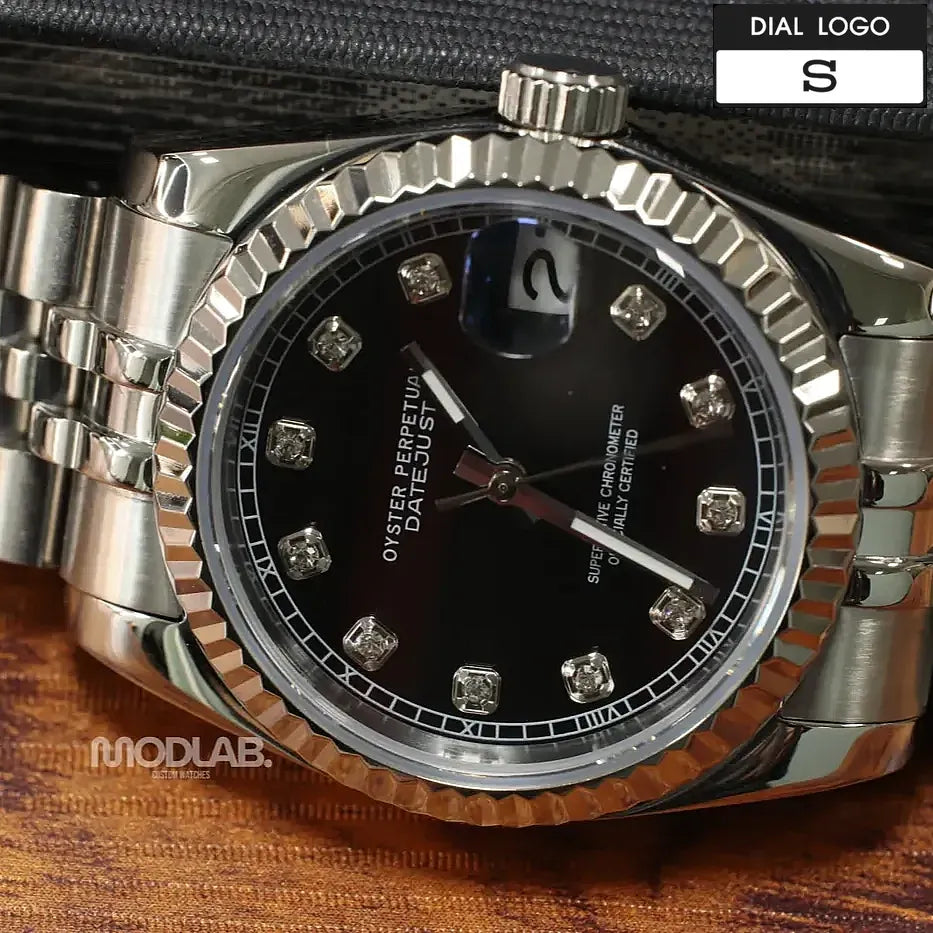 Seikojust | Daydate Black Crystals
