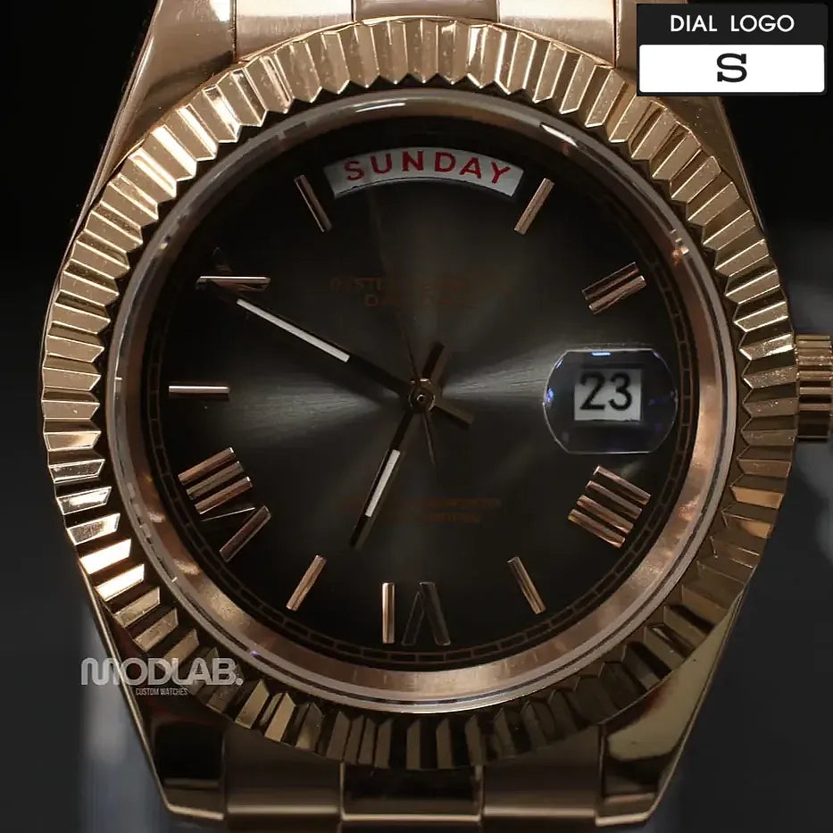 Seikojust | Grey Rose Gold Roman