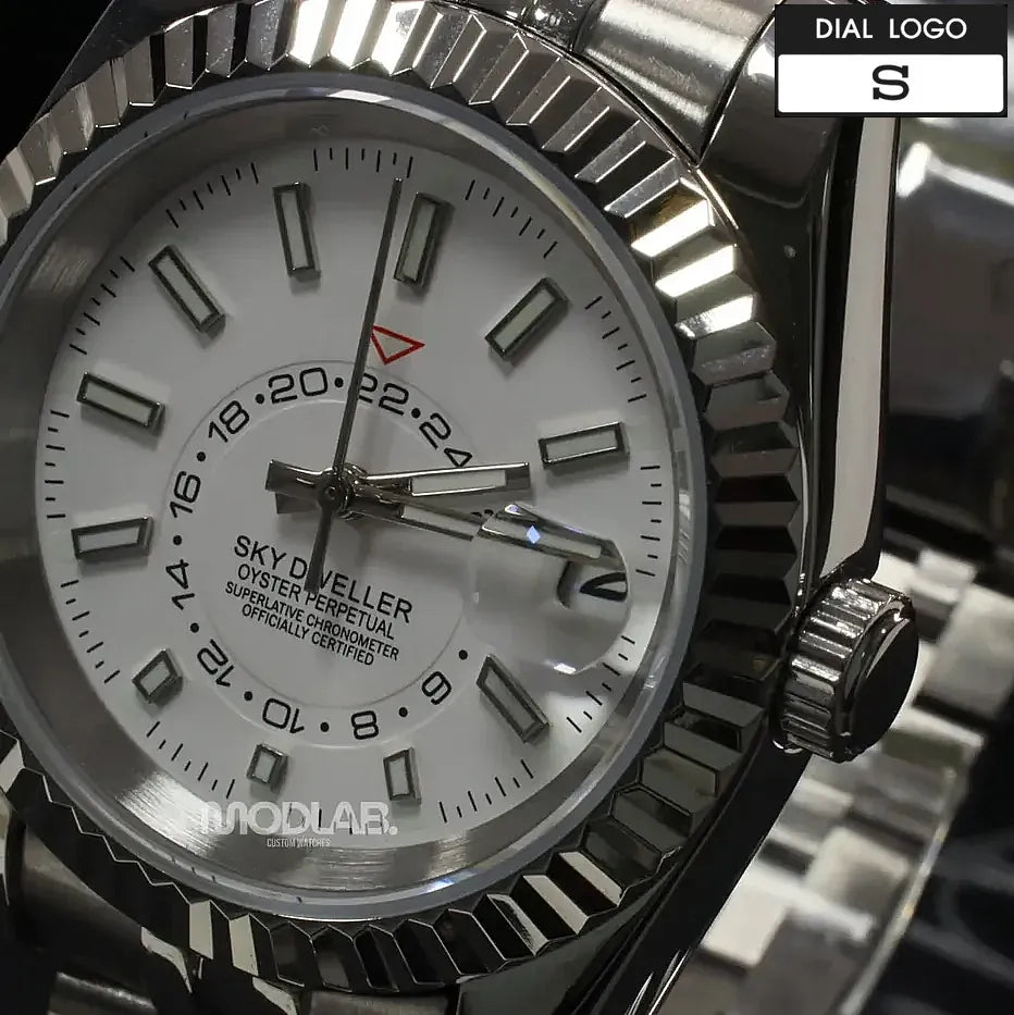 Seikojust | Sky Dweller Mint White