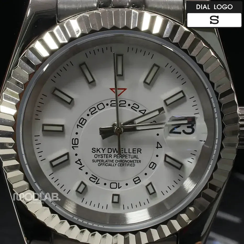 Seikojust | Sky Dweller Mint White