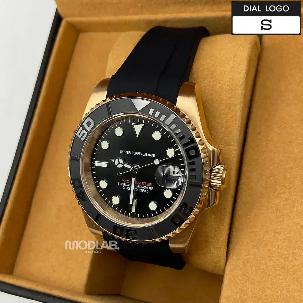 Seikomariner | Rose Gold - Black