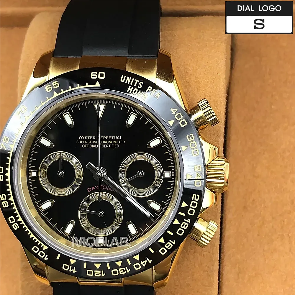 Seitona | Gold Black Face Rubber