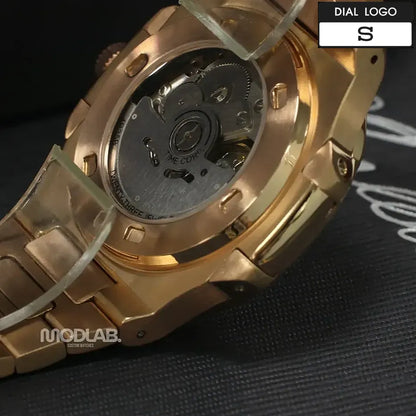 Nautiko | Rose Gold Chocolate Open Heart