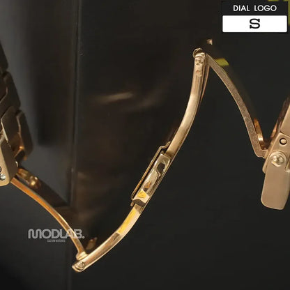 Nautiko | Rose Gold Chocolate Open Heart