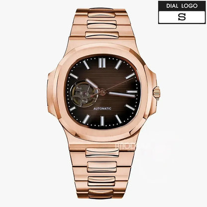 Nautiko | Rose Gold Chocolate Open Heart