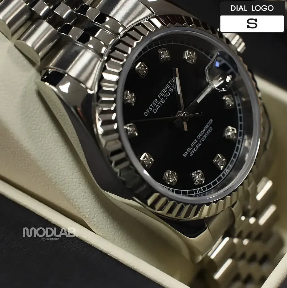 Seikojust | Daydate Black Crystals