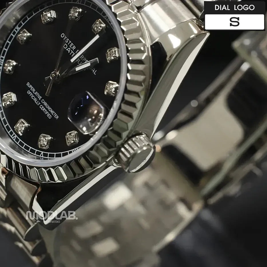 Seikojust | Daydate Black Crystals