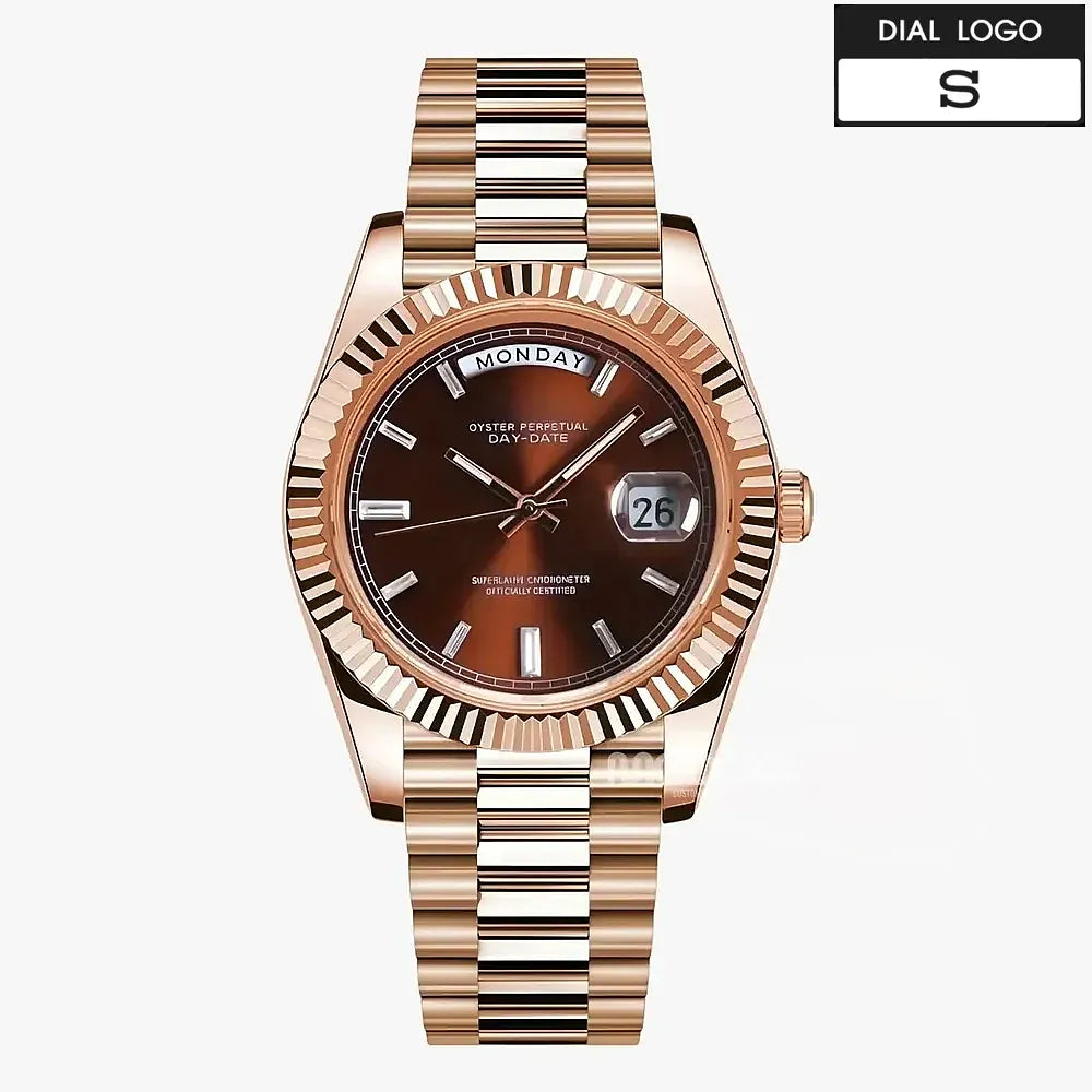 Seikojust | Daydate Rose Gold Chocolate