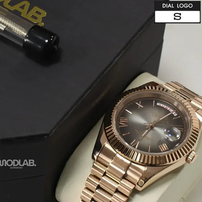 Seikojust | Grey Rose Gold Roman