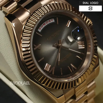 Seikojust | Grey Rose Gold Roman