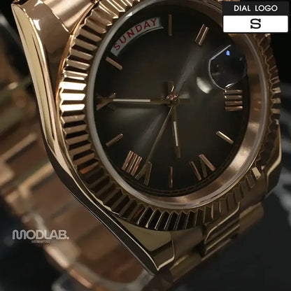 Seikojust | Grey Rose Gold Roman