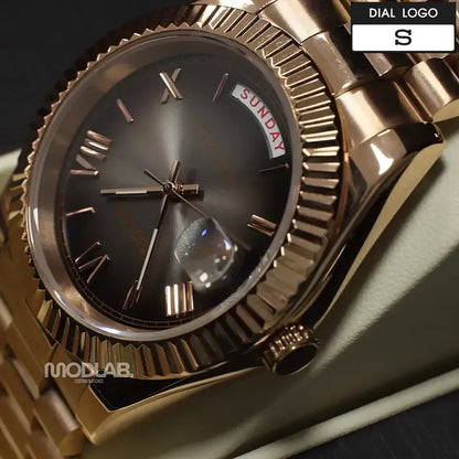 Seikojust | Grey Rose Gold Roman
