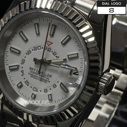 Seikojust | Sky Dweller Mint White