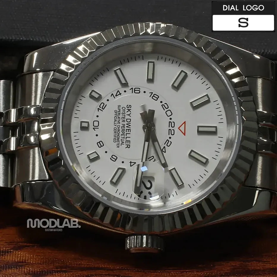 Seikojust | Sky Dweller Mint White