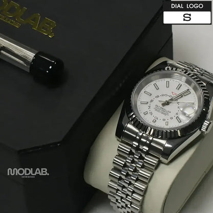 Seikojust | Sky Dweller Mint White