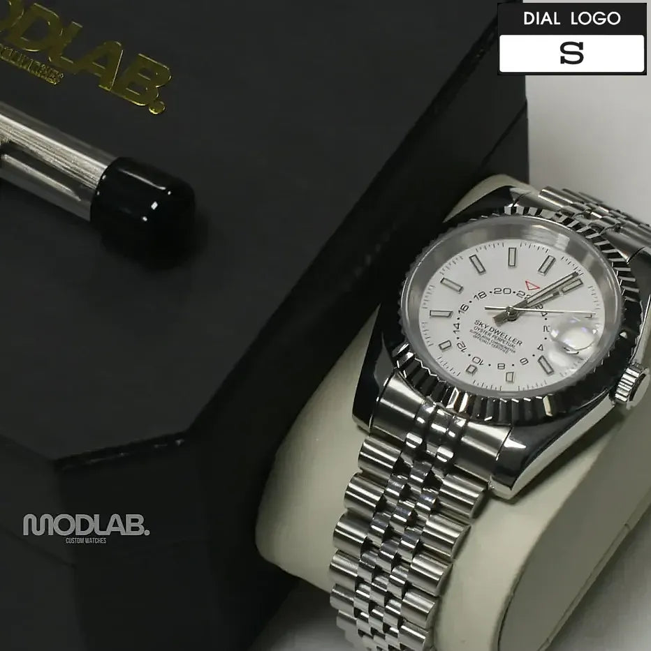 Seikojust | Sky Dweller Mint White