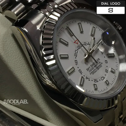 Seikojust | Sky Dweller Mint White