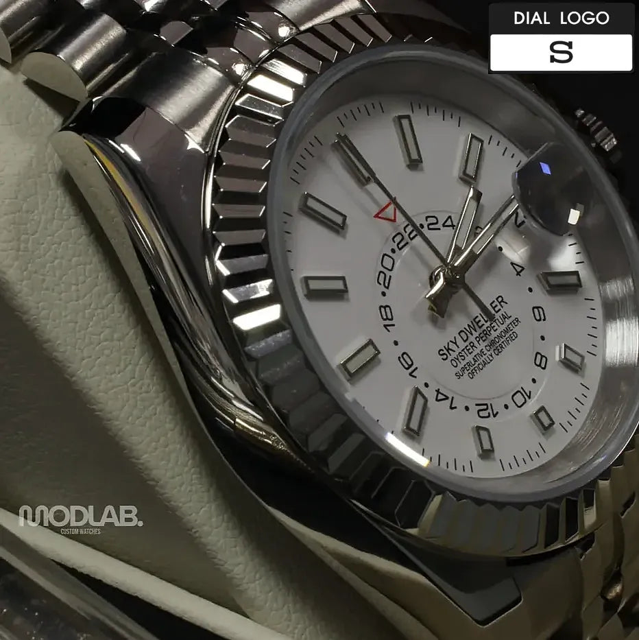 Seikojust | Sky Dweller Mint White