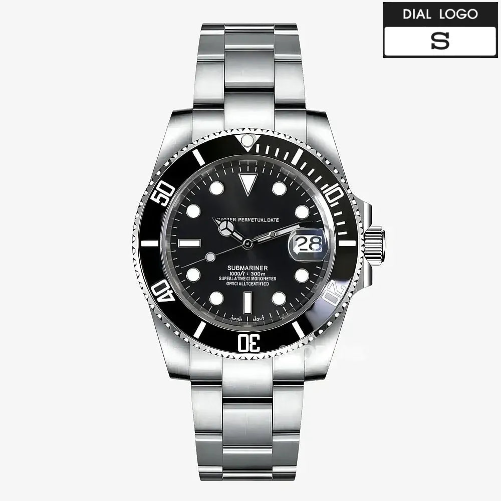 Seikomariner | Silver - Black