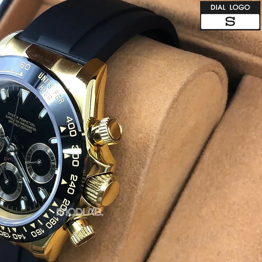 Seitona | Gold Black Face Rubber