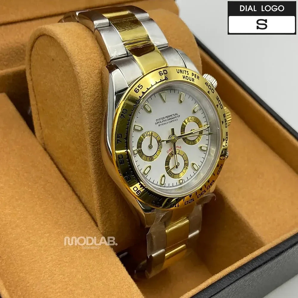 Seitona | Silver - Gold (White)